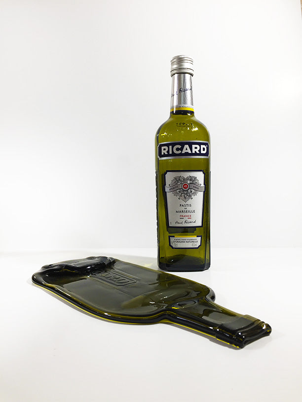 Plateau apéro bouteille de Ricard fondue - Artisanat français