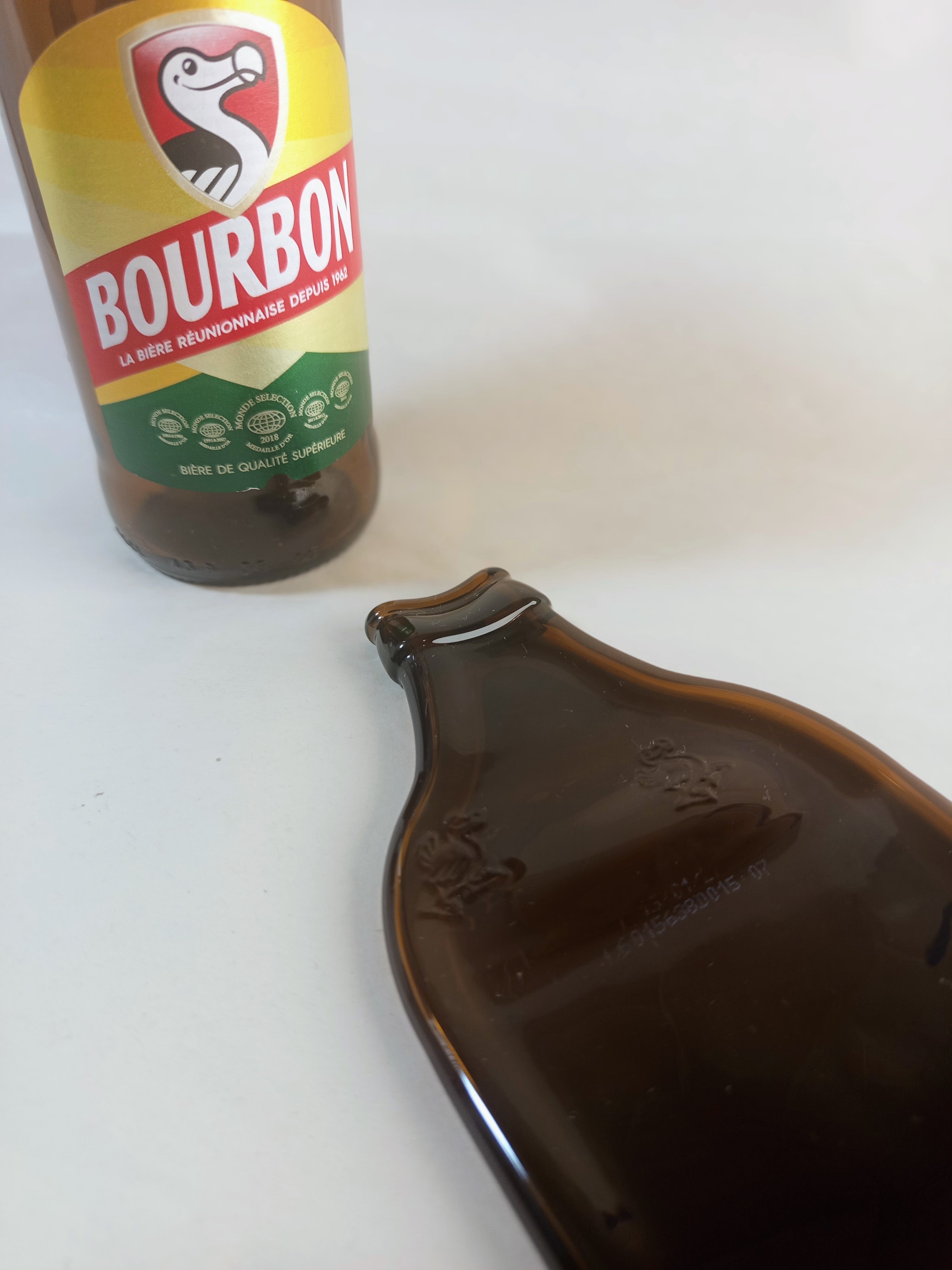 Repose-cuillère Artisanal en Bouteille de bière dodo Recyclée – Brune