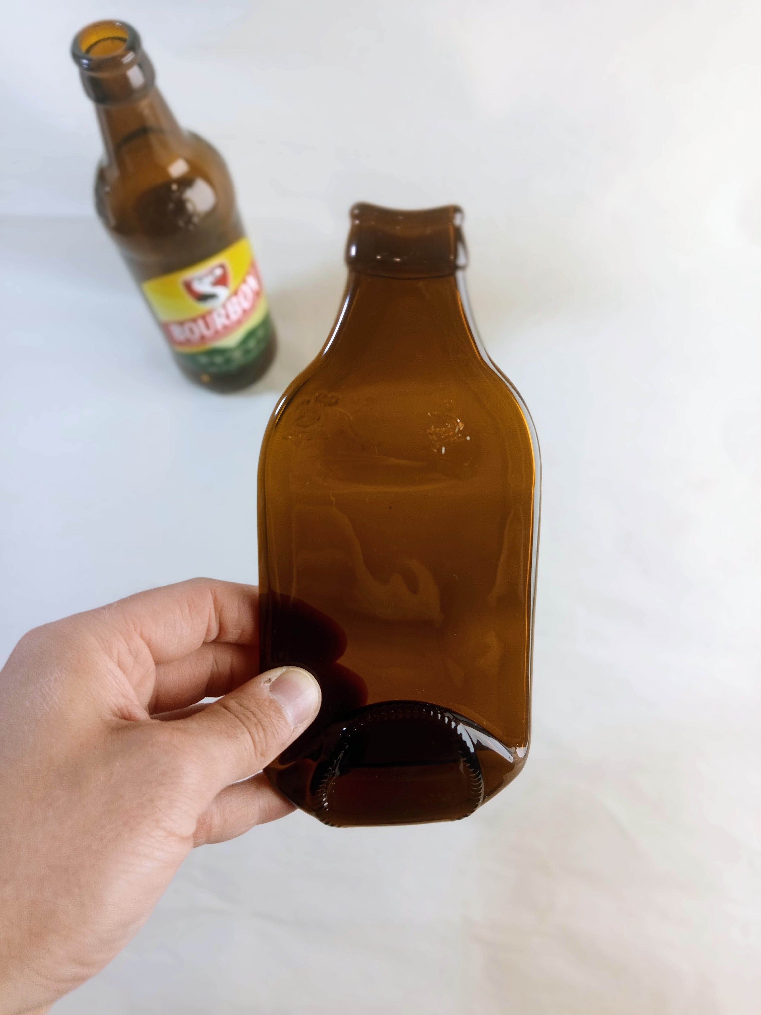 Repose-cuillère Artisanal en Bouteille de bière dodo Recyclée – Brune