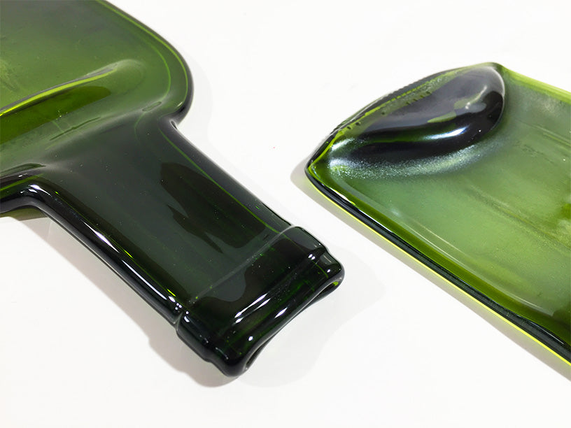 Plateau apéro - bouteille de vin bordeaux fondue - Artisanat français